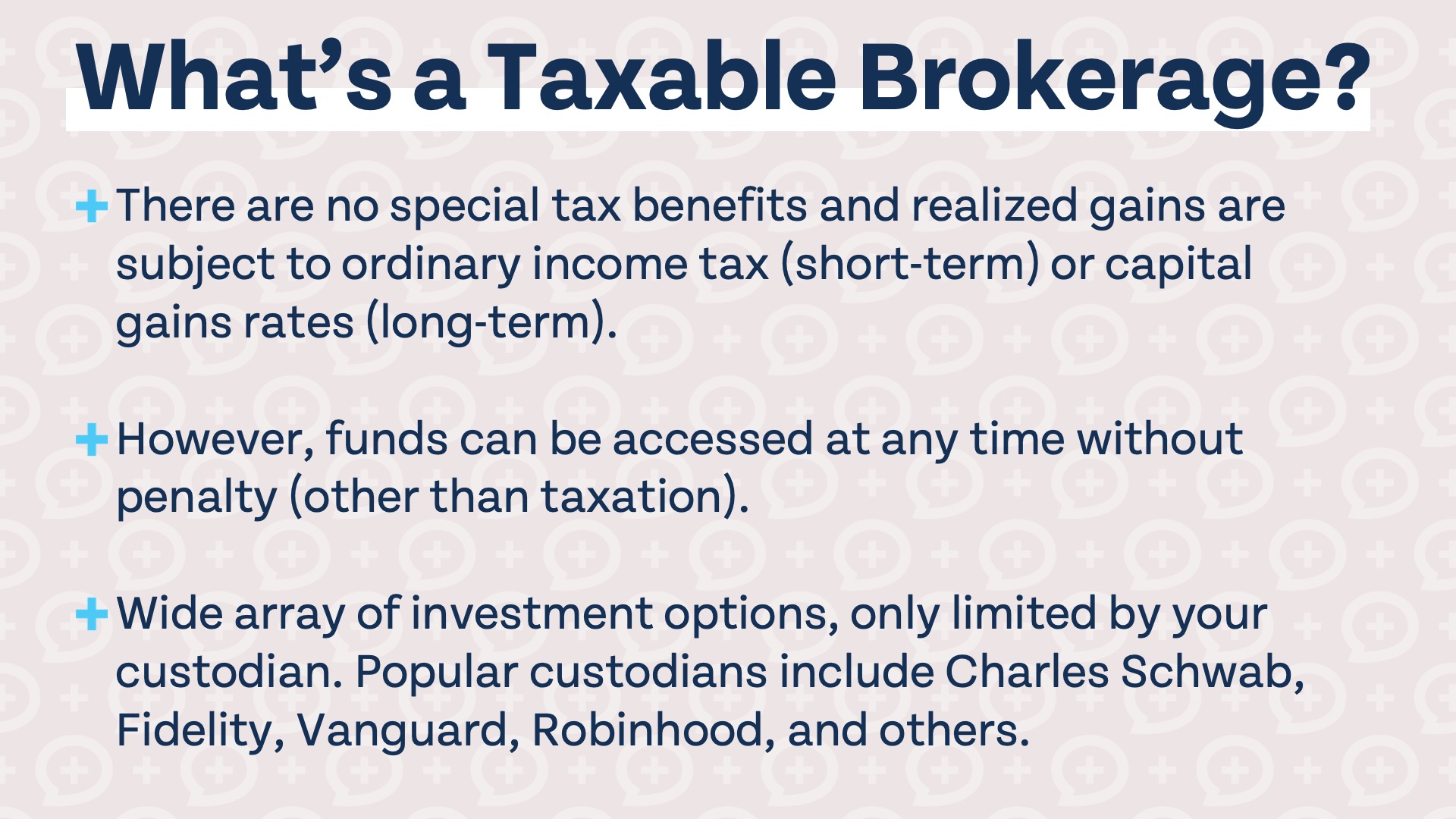 Do I Need a Bridge Account for Early Retirement? taxable brokerage